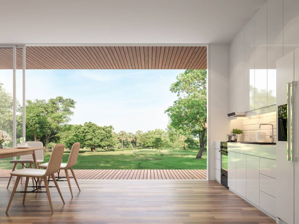 Vue jardin