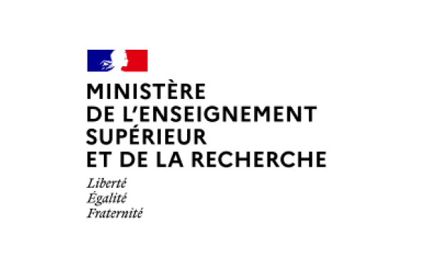 Ministère de l'enseignement fond blanc